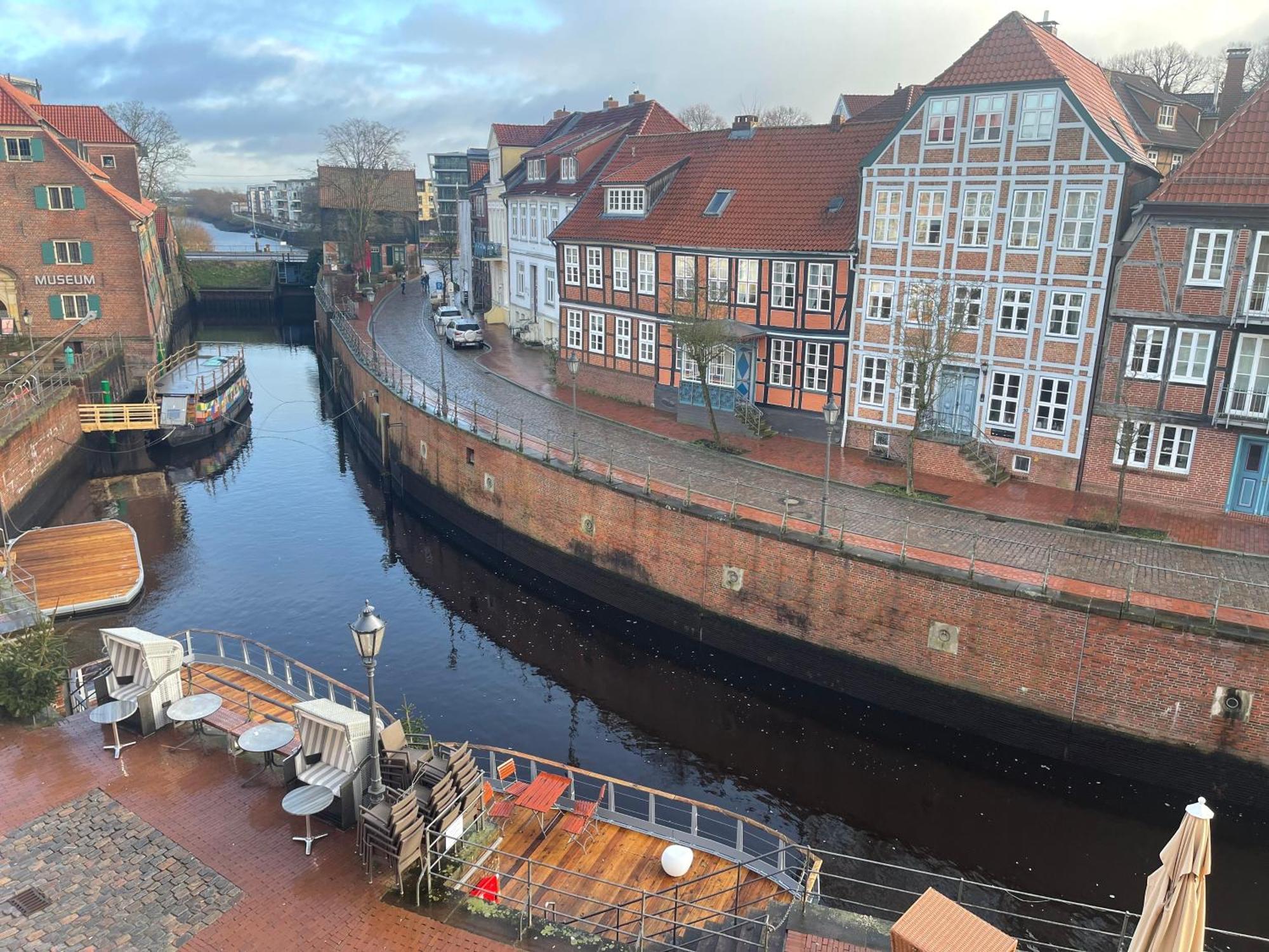 Zeitapartments Am Fischmarkt Stade Esterno foto